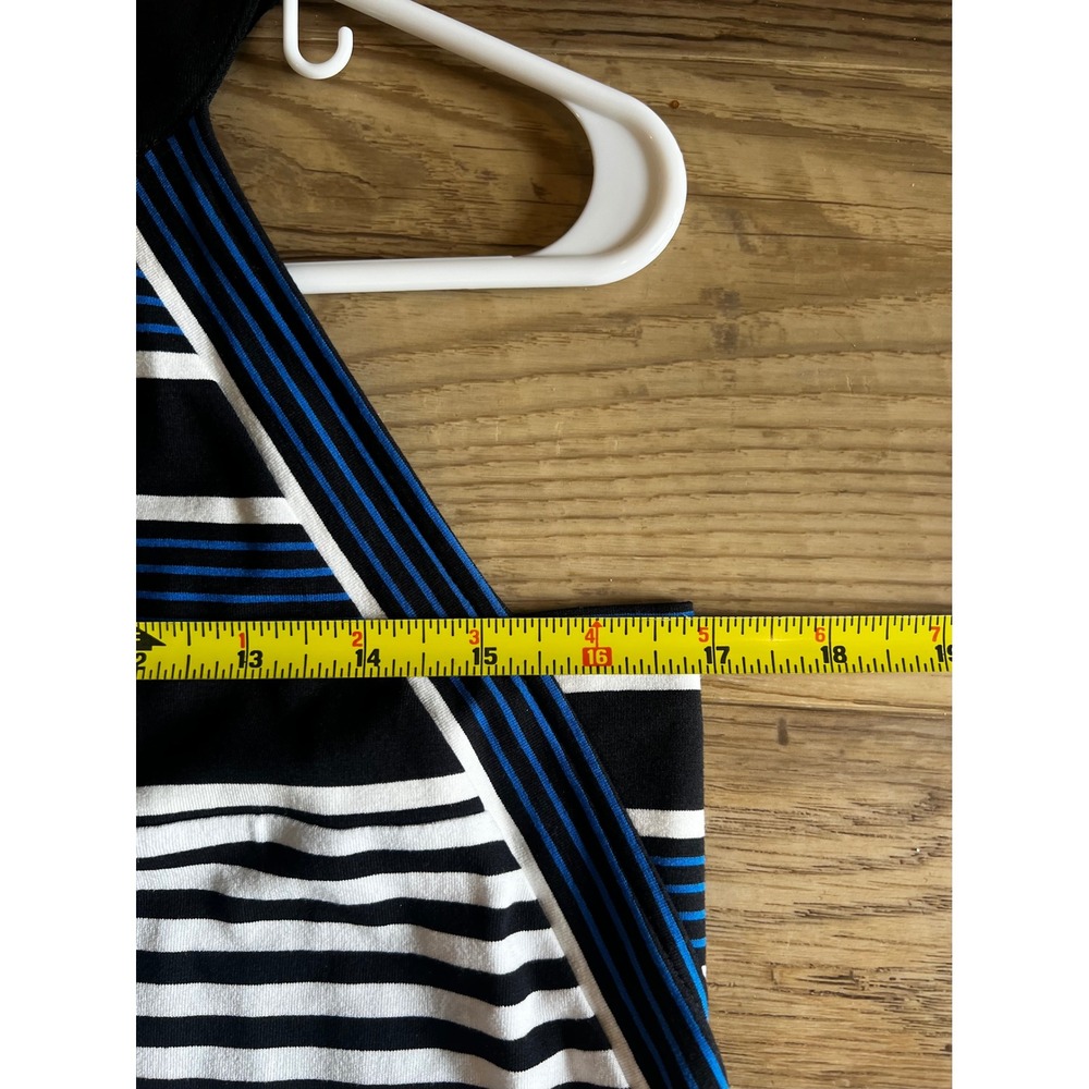 J.Jill Wearever Collection Striped Shift Dress Size XS Midi Striped - Picture 11 of 11